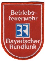 Abzeichen Betriebsfeuerwehr Bayrischer Rundfunk
