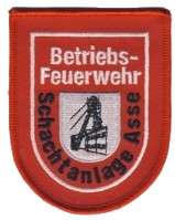 Abzeichen Betriebsfeuerwehr Schachtanlage Asse