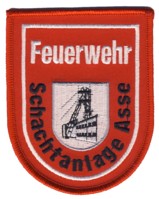 Abzeichen Betriebsfeuerwehr Schachtanlage Asse