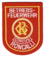 Abzeichen Betriebsfeuerwehr Roncalli