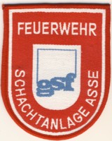 Abzeichen Betriebsfeuerwehr Schachtanlage Asse