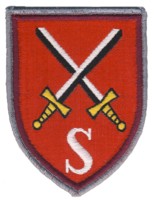 Abzeichen ABC-Selbstschutzschule / Sonthofen