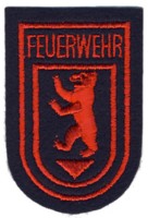 Dienstgradabzeichen Berlin Oberfeuerwehrmann Feuerwehr 