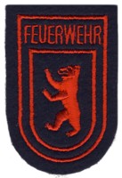 Dienstgradabzeichen Feuerwehrmann FF Berlin