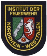 Abzeichen Institut der Feuerwehr NRW in Mnster in gold