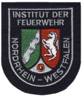 Abzeichen Institut der Feuerwehr NRW in Münster in silber