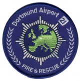 Abzeichen Fire & Rescue Dortmund Airport