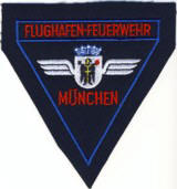 Abzeichen Flughafenfeuerwehr Mnchen