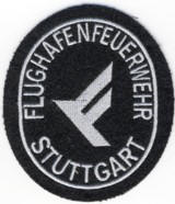 Abzeichen Flughafenfeuerwehr Stuttgart in silber