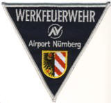 Abzeichen Werkfeuerwehr Airport Nürnberg