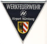 Abzeichen Werkfeuerwehr Airport Nrnberg