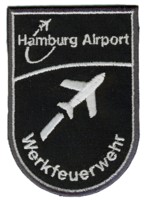 Abzeichen Feuerwehr Flughafen Hamburg