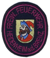 Abzeichen Freiwillige Feuerwehr Heidenheim an der Benz