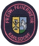 Abzeichen Freiwillige Feuerwehr Karlsdorf