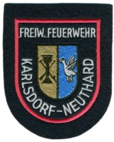 Abzeichen Freiwillige Feuerwehr Karlsdorf-Neuthard