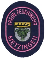 Abzeichen Freiwillige Feuerwehr Metzingen