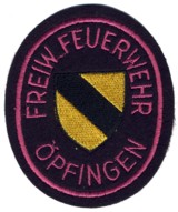 Abzeichen Freiwillige Feuerwehr pfingen