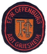 Abzeichen Freiwillige Feuerwehr Offenburg - Griesheim