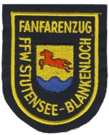 Abzeichen Feuerwehr Fanfarenzug Freiwillige Feuerwehr Stutensee-Blankenloch