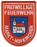 Abzeichen Freiwillige Feuerwehr Markt - Hofkirchen