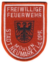 Abzeichen Freiwillige Feuerwehr Stadt Neumarkt i.d.Opf. / Mühlen