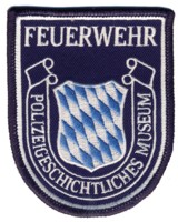 Abzeichen Feuerwehr Polizeigeschichtliches Museum / Ingolstadt