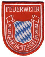 Abzeichen Feuerwehr Polizeigeschichtliches Museum / Ingolstadt