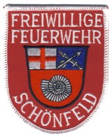 Abzeichen Freiwillige Feuerwehr Schnfeld