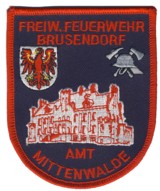 Abzeichen Freiwillige Feuerwehr Brusendorf