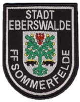 Abzeichen Freiwillige Feuerwehr Stadt Eberswalde OF Sommerfelde