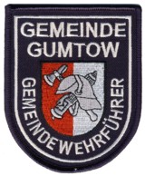 Abzeichen Freiwillige Feuerwehr Gumtow - Gemeindewehrfhrer