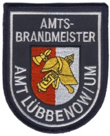 Abzeichen Freiwillige Feuerwehr Amt Lbbenow / Uckermark - Amtsbrnadmeister