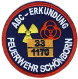 Abzeichen Freiwillige Feuerwehr Schönborn / ABC-Erkundung
