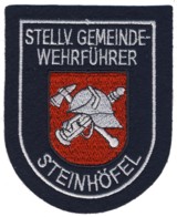 Abzeichen Freiwillige Feuerwehr Steinhfel / Stellvertretender Gemeindewehrfhrer