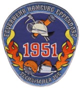 Abzeichen Freiwillige Feuerwehr Hamburg Eppendorf