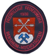 Abzeichen Freiwillige Feuerwehr Bensheim-Hochstädten