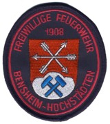 Abzeichen Freiwillige Feuerwehr Bensheim-Hochstdten