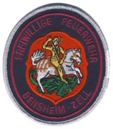 Abzeichen Freiwillige Feuerwehr Bensheim-Zell
