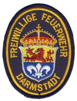 Feuerwehr Abzeichen Darmstadt BFW q585 
