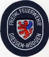 Abzeichen Freiwillige Feuerwehr Giessen-Rödgen