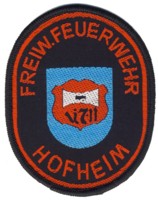 Abzeichen Freiwillige Feuerwehr Hofheim