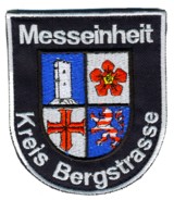Abzeichen Freiwillige Feuerwehr / Messeinheit / Kreis Bergstrasse
