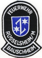 Abzeichen Freiwillige Feuerwehr Rsselsheim-Bauschheim