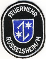 Abzeichen Freiwillige Feuerwehr Rüsselsheim