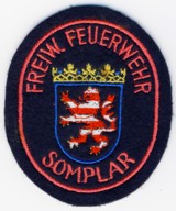 Abzeichen Freiwillige Feuerwehr Somplar