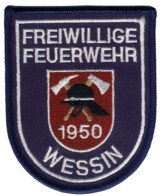 Abzeichen Freiwillige Feuerwehr Wessin