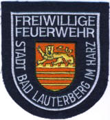 Abzeichen Freiwillige Feuerwehr Stadt Bad Lauterberg im Harz