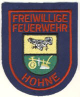 Abzeichen Freiwillige Feuerwehr Hohne