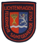 Abzeichen Freiwillige Feuerwehr ehem. SG Polle OF Lichtenhagen