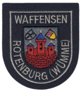 Abzeichen Freiwillige Feuerwehr Rotenburg/Wmme - OF Waffensen